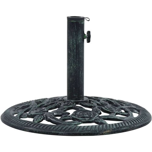  Stalak za suncobran zeleni 9 kg 40 cm od lijevanog željeza Slike