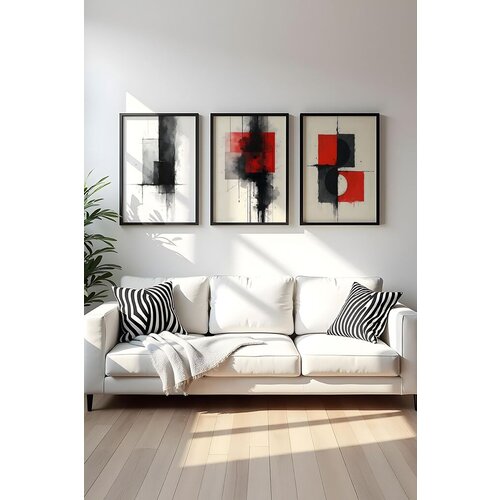 Wallity uramljena slika Huhu440, 50x70 cm , 3 dela Slike