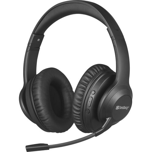 Sandberg Bluetooth ANC+ENC Pro slu&amp;scaron;alke z mikrofonom Slike