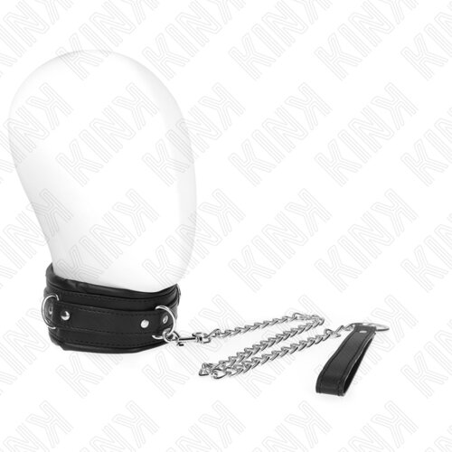 Kink Ovratnica S Povodcem Model 4 Black (65 Cm) Slike