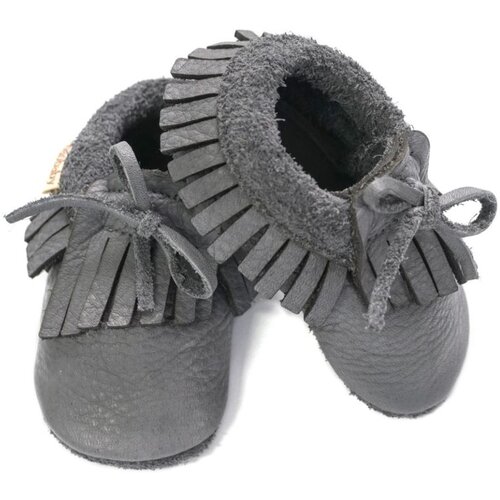 Baobaby Mekane dječje cipelice, Mokasine , Grey Slike