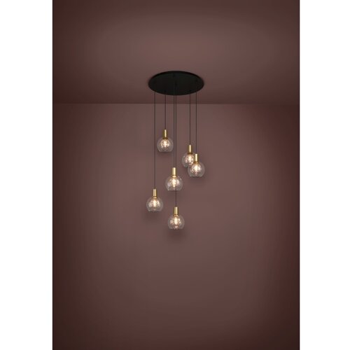 Eglo 390279 -led prigu&amp;scaron;iva luster na sajli terque 6xLED/5,4W/230V 3000K pr.54cm Slike