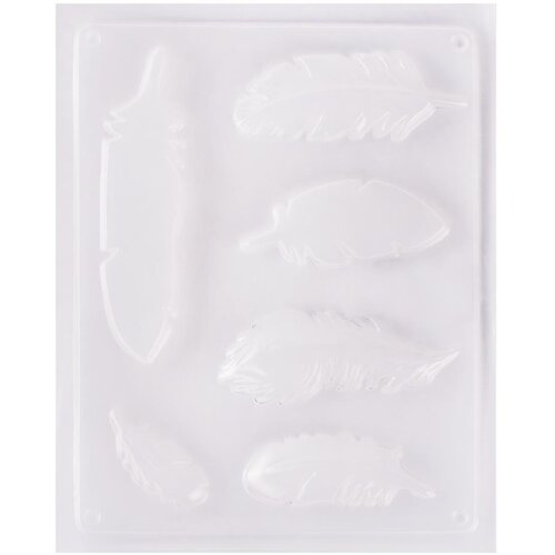 RAYHER Kalup perje 6 motivov 6-14 cm, (20633935) Slike