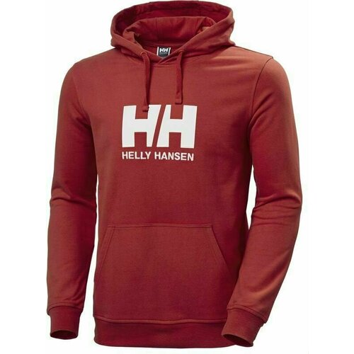 Helly Hansen Men's HH Logo Hoodie Red S Cene