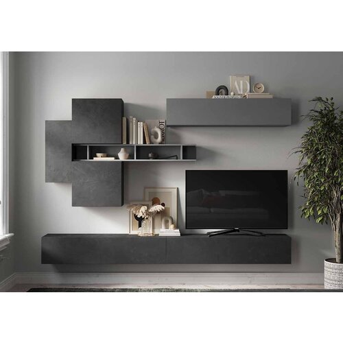 LC Mobili TV ormari u sivoj boji INFINITY 2.0 900044-ADPB Slike