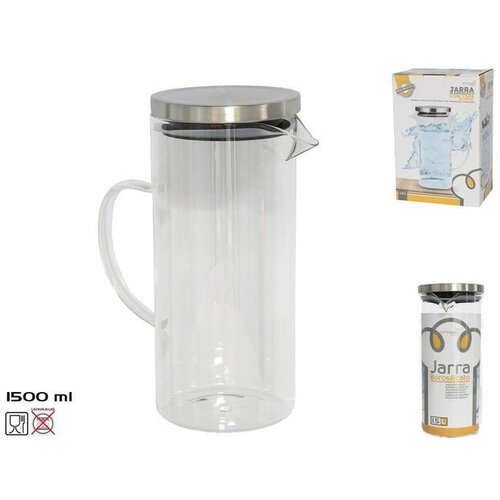  STAKLENKA 1500ML BOROSILIKATNO STAKLO Slike
