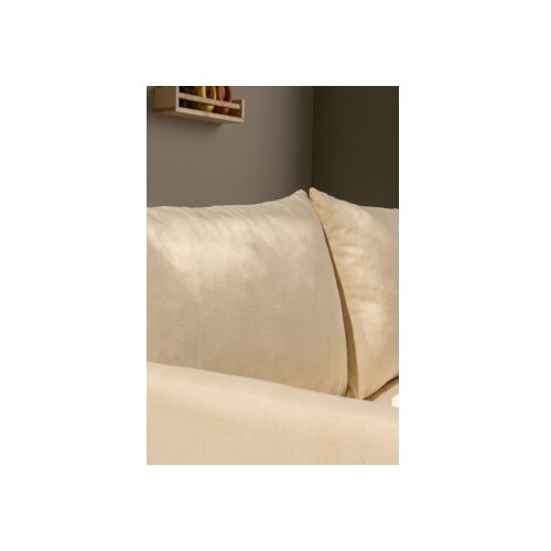 Atelier Del Sofa Dvosjed na razvlačenje Saga, 128 x 70 x 66 cm, Krem Slike