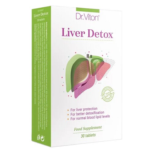 Dr Viton liver detox 30 tableta Slike