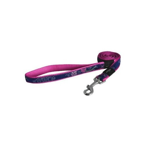 Rogz scooter povodac za pse, m, denim rose Slike