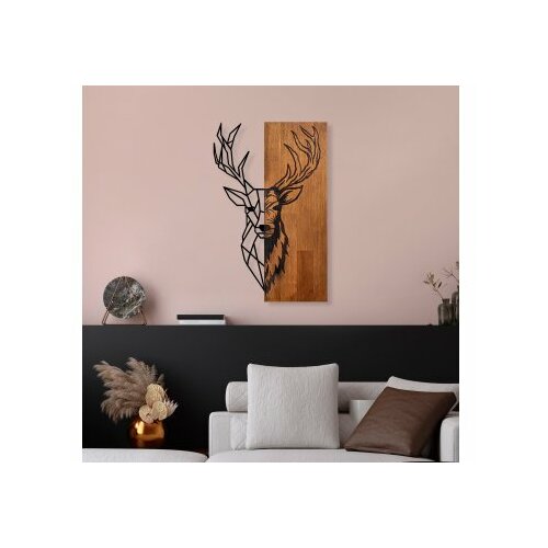 Wallity dekorativni drveni zidni ukras red deer 1 Cene