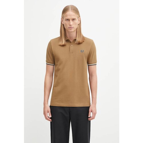 Fred Perry Polo majice kratki rokavi TWIN TIPPED Kostanjeva Slike