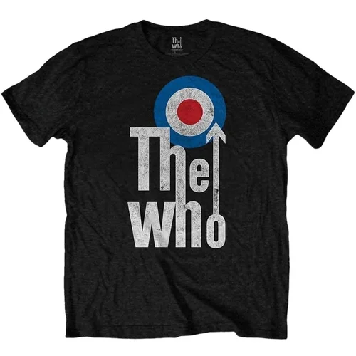 The Who Majica Elevated Target Unisex Black S