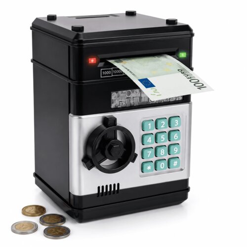  hranilnik &amp;ndash; sef z ATM funkcijo, PIN koda, samodejni sprejem bankovcev Slike