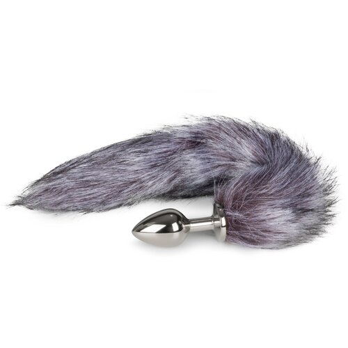EasyToys - Fetish Collection Analni čep Fox Tail No. 6, srebrn Slike