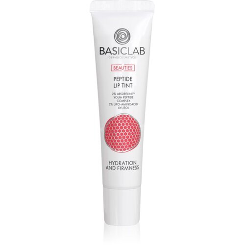 BasicLab Dermocosmetics Beauties sjajni balzam za usne s peptidima nijansa 230 Dusty Rose 15 ml Slike
