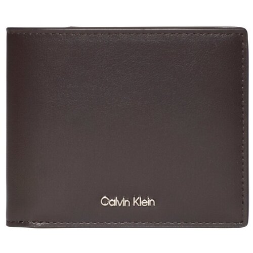 Calvin Klein Jeans Denarnica Lv04d1163g Raised Billfold Coin Kostanjeva Slike