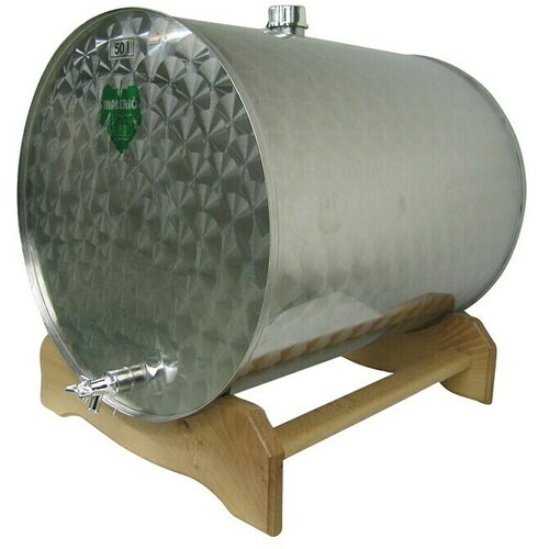 Vinska bačva INOX (50 l, Drveno postolje) Slike