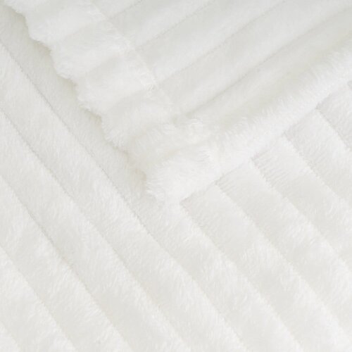 Casa Selecci&amp;oacute;n Bela odeja iz mikropli&amp;scaron;a 130x160 cm Fur Velvet &amp;ndash; Slike