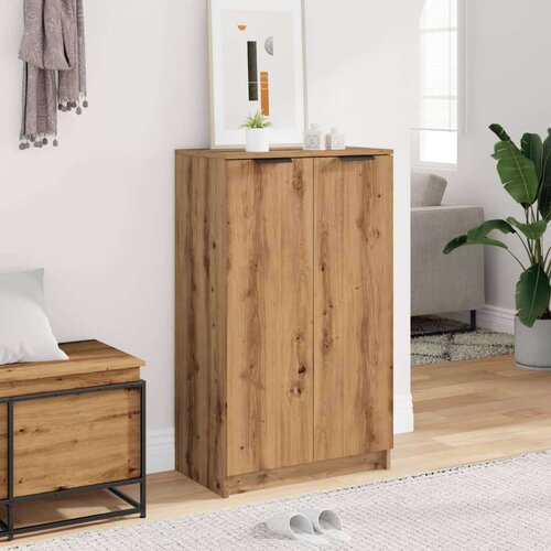 vidaXL ormarić za cipele boja hrasta 59x35x100,5 cm konstruirano drvo Cijene