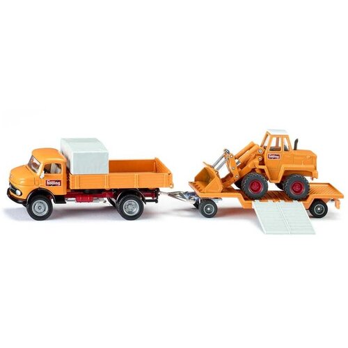 Siku Super – set Mercedes-Benz 710 z nakladalnikom 411 Bölling, 1:50 Cene