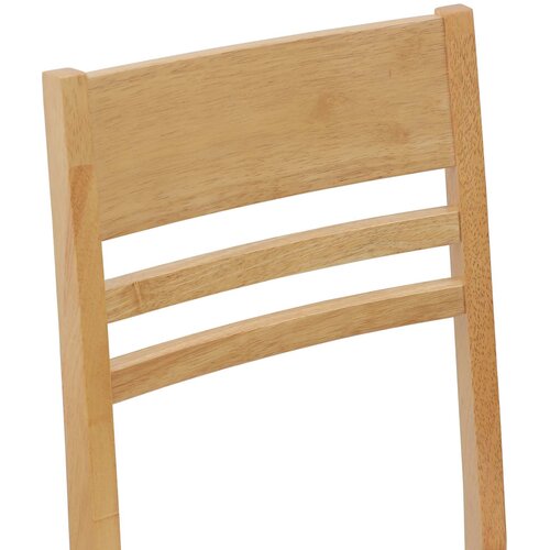  Trpezarijske stolice 2 pcs Prirodna 43 x 54 x 89 cm Slike