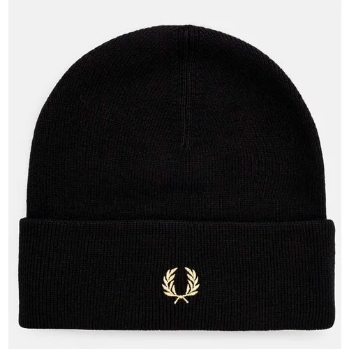 Fred Perry Kapa Classic Beanie boja: crna, C8161.157