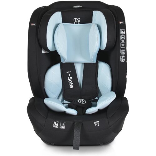 Cangaroo auto sedi&amp;scaron;te i-Safe Blue, 76-150 cm Isofix Slike