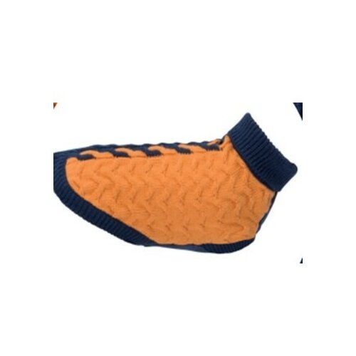 Camon leida pelerina za pse, narandžasto-crna, 24 cm Slike