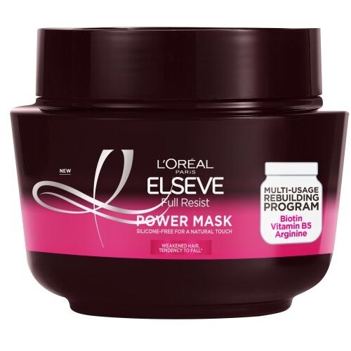 L&amp;acute;Or&amp;eacute;al Paris elseve Full Resist maska za kosu 300 ml Slike