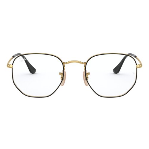Ray-ban Hexagonal RX6448 2991 M (51) Črna/Kristalna Slike