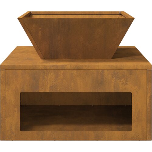 VidaXL Vatra 50 x 50 x 40 cm Corten čelik Slike