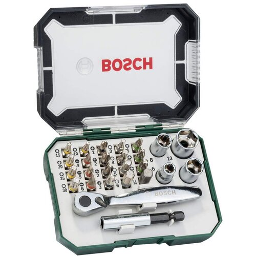 Bosch 26-delni set bitova sa čegrtaljkom Promoline ( 2607017563 ) Cene