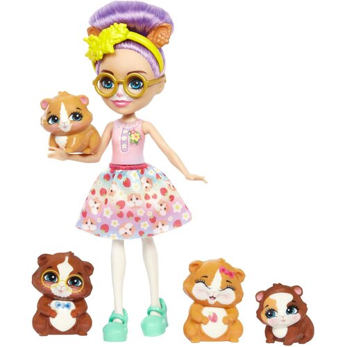 Mattel Enchantimals darilni set za družino z lutko veverico Geriko in 4 figuricami živali, Ve?barvno, (21582538) Cene