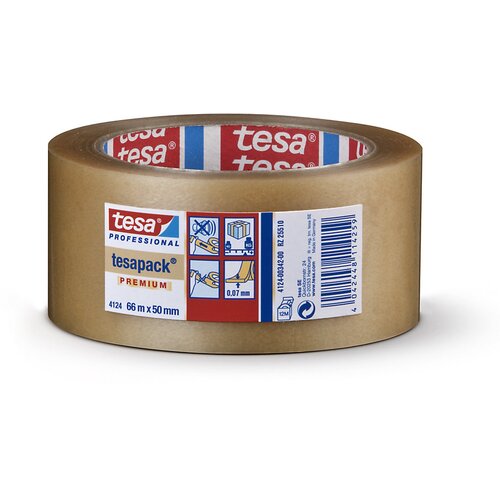 Tesa Pakirni PVC-trak, pack® 4124 Premium, DE 36 rol, prozorna izvedba, širina traku 50 mm Cene