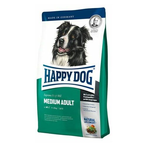 Happy Dog medium adult 12.5kg hrana za pse Slike