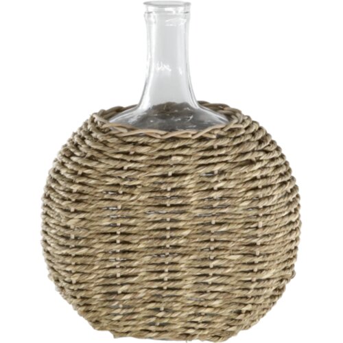 Chic Antique Steklenica s pletenim dnom - 28 cm Slike