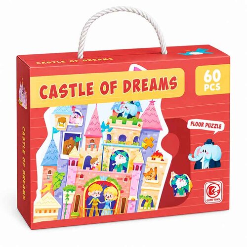  Podna puzzle slagalica Dvorac ili Vozilo &amp;ndash; 57/60 dijelova Dvorac Slike