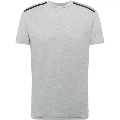 Oakley Tehnička sportska majica siva melange / crna