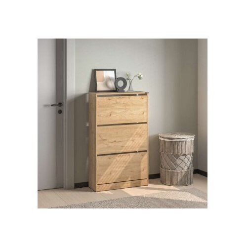 Hanah home ormar za cipele boja hrasta flat Cene