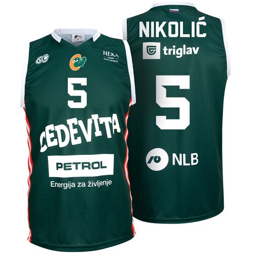  Aleksej Nikolić KK Cedevita Olimpija 25/26 replika dres Cene
