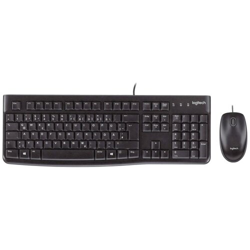 Logitech Tipkovnica+miš, set, žični, USB – MK120 Cijene
