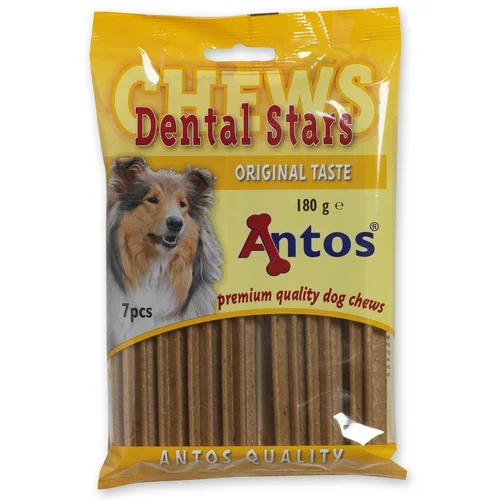 ANTOS priboljški - palčke za nego pasjih zob in dlesni dental stars 7 kos