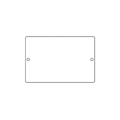 Molex 936040052 GWconnect Enclosure Metal Plate, Zinc-plated Steel, 118 x 78.50 x 1.50mm Outside Dimensions Slike