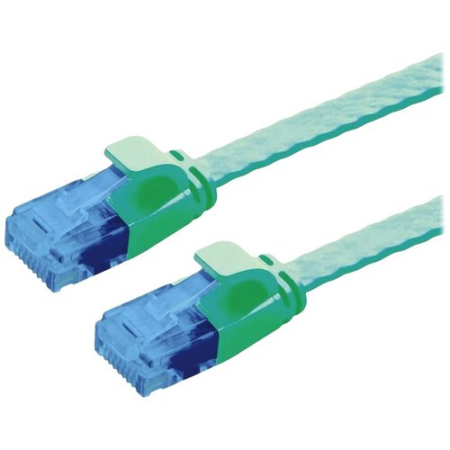 Value 21992044 RJ45 omrežni kabel\, Patch kabel CAT 6a U/UTP 1.50 m zelena 1 kos, (20630694) Cene