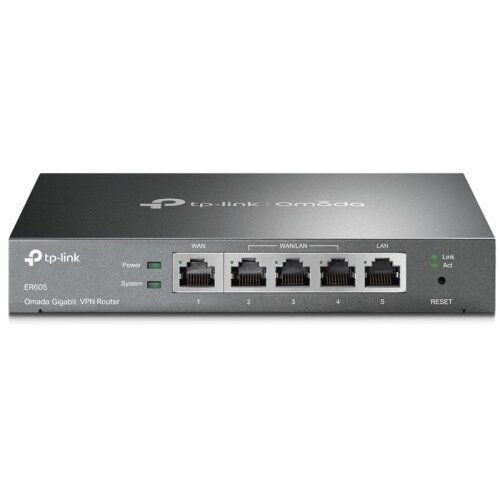 Tp-link Omada ER605 (TL-R605) Gigabit 4x WAN VPN router Cene