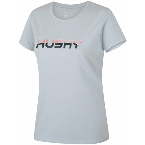 Husky Women's cotton T-shirt Tee Wild L light grey Cene