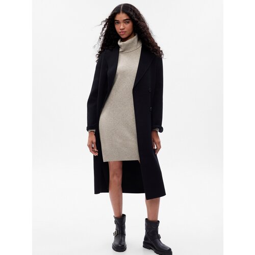 GAP Knitted Mini Dress with Turtleneck - Women Cene