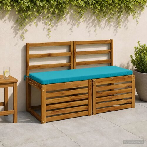  Jastučić za klupu SOEST 100% poliester Tirkizna 100 x 40 x 5 cm - Tirkizna 100 x 40 x 5 cm Poliester Cijene