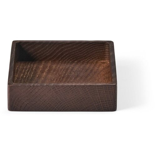 LIND DNA Smeđa dekorativna drvena kutija za pohranu 11x11x3 cm Square S &amp;ndash; Slike