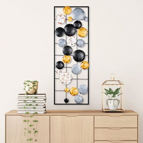 Wallity Zidna dekoracija Camber-8, 32cmx90cmx4cm, Šarena Cene